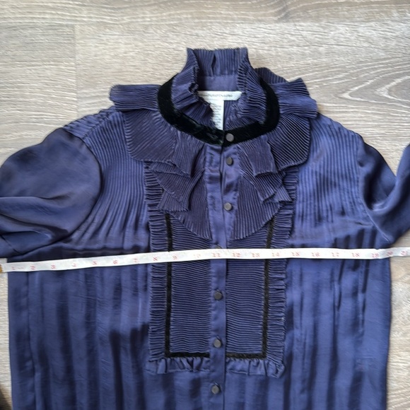 dvf jonquille silk blend blouse - Picture 10 of 11